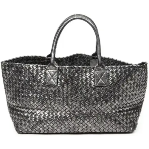 Pre-owned Leather totes , female, Sizes: ONE SIZE - Bottega Veneta Vintage - Modalova