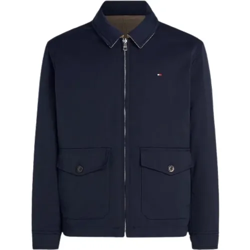 Wendbare Ivy Jacke, Wasserabweisend, Isoliert , Herren, Größe: L - Tommy Hilfiger - Modalova