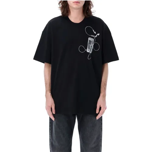 Men's Clothing T-Shirts & Polos Ss24 , male, Sizes: XS - Off White - Modalova