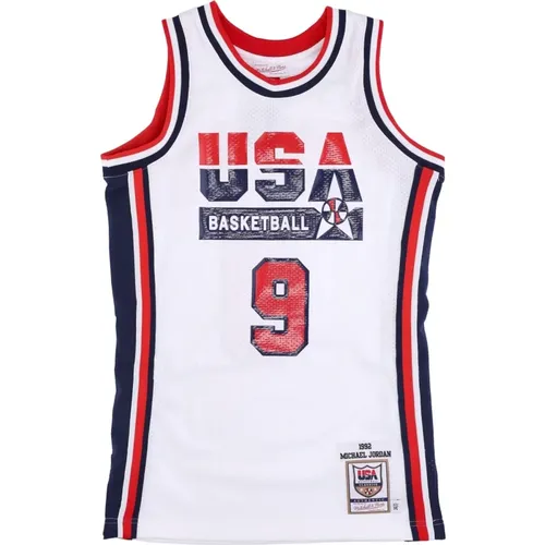 Michael Jordan 1992 Team USA Tank Top , Herren, Größe: 2XL - Mitchell & Ness - Modalova