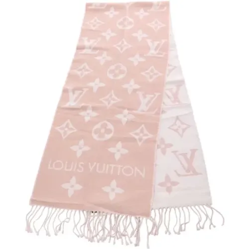 Pre-owned Wool scarves , female, Sizes: ONE SIZE - Louis Vuitton Vintage - Modalova