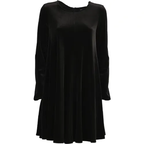 Short Flared Dress , female, Sizes: XS - Emporio Armani - Modalova