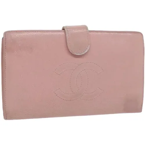 Pre-owned Leder Portemonnaies , Damen, Größe: ONE Size - Chanel Vintage - Modalova