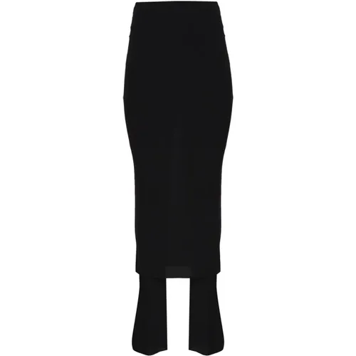 Fluid Skirt Trousers , female, Sizes: S - Alaïa - Modalova