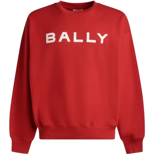 Logo Sweatshirt , Herren, Größe: M - Bally - Modalova