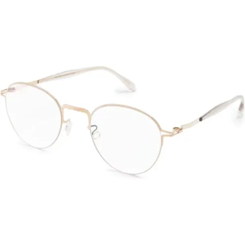 Gold Optical Frame Sunglasses , unisex, Sizes: 50 MM - Mykita - Modalova