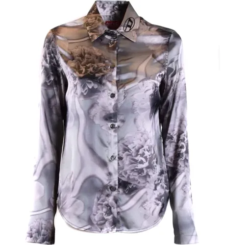 Stylish Shirts for Men and Women , female, Sizes: XS, S - Diesel - Modalova