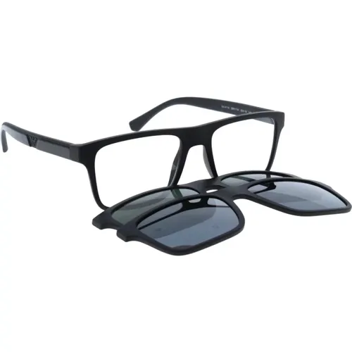 Original Prescription Glasses with 3-year warranty , male, Sizes: 52 MM - Emporio Armani - Modalova