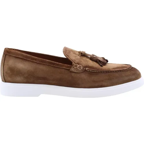 Classic Teddy Moccasin Loafers , male, Sizes: 10 UK, 9 UK - Flecs - Modalova