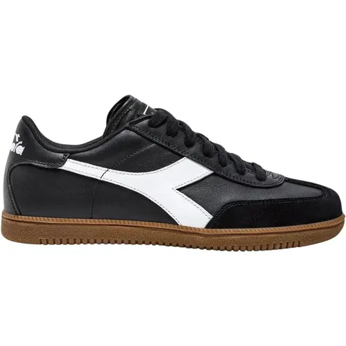 Trainer501.181246 Premium Leather Sneakers , male, Sizes: 12 UK, 10 1/2 UK, 10 UK, 9 UK, 11 UK, 7 UK - Diadora - Modalova