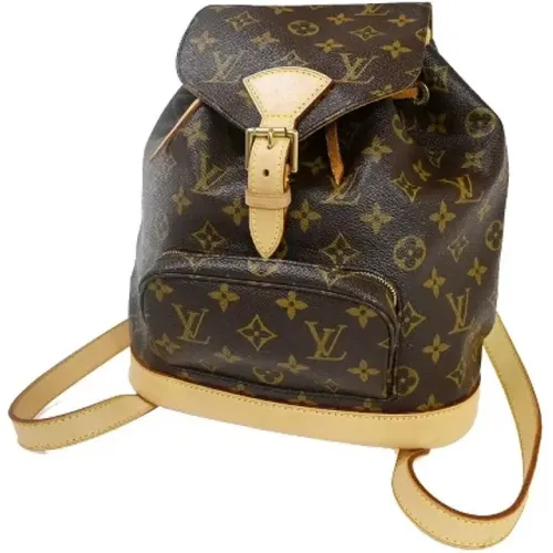 Pre-owned Canvas backpacks , female, Sizes: ONE SIZE - Louis Vuitton Vintage - Modalova