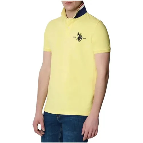 Maxi Logo Polo Shirt , male, Sizes: XL, 2XL - U.s. Polo Assn. - Modalova