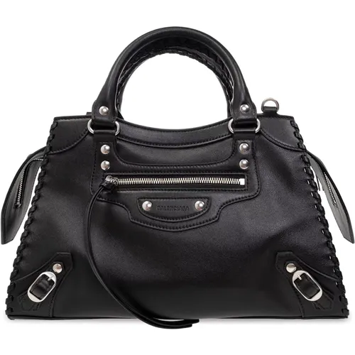 ‘Neo Classic Small’ shoulder bag , female, Sizes: ONE SIZE - Balenciaga - Modalova