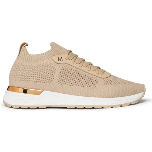 Lite Tan Gestrickter Sneaker , Herren, Größe: 44 EU - Mallet London - Modalova