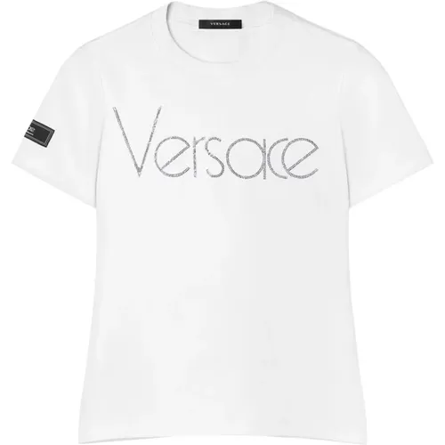 T-shirts and Polos , female, Sizes: XS, S, 2XS - Versace - Modalova