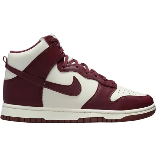 Burgundy Crush High Top Sneakers , Herren, Größe: 38 1/2 EU - Nike - Modalova