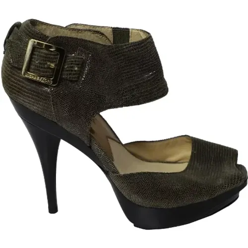 Pre-owned Leather heels , female, Sizes: 4 UK - Michael Kors Pre-owned - Modalova