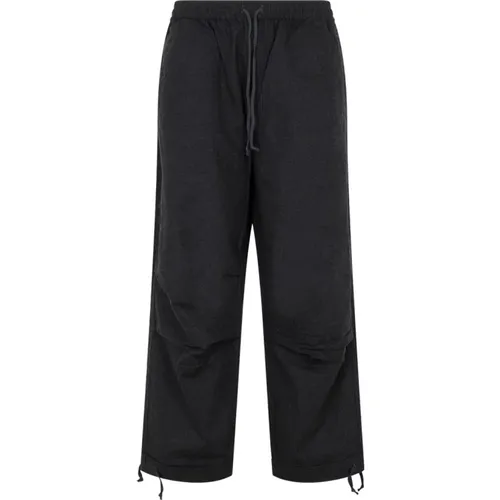 Grey Cotton Parachute Pants Aw23 , male, Sizes: W34, W32, W36 - Universal Works - Modalova