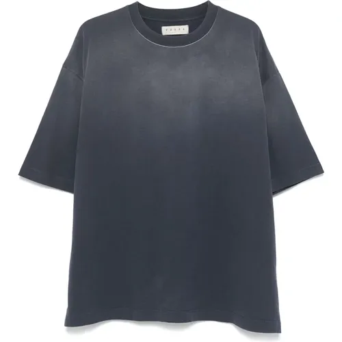 Dunkelblaues Oversized T-Shirt - Paura - Modalova