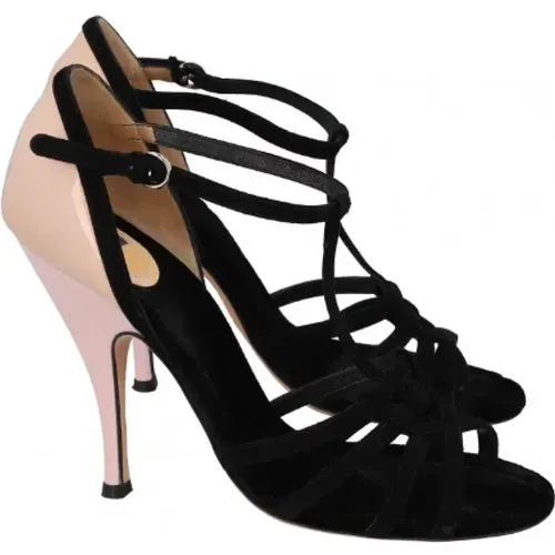 Pre-owned Leather heels , female, Sizes: 6 UK - Dolce & Gabbana Pre-owned - Modalova