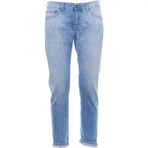 Men's Clothing Jeans Light Denim Ss24 , male, Sizes: W34, W33, W35, W38, W29, W30, W31, W32, W36 - Dondup - Modalova