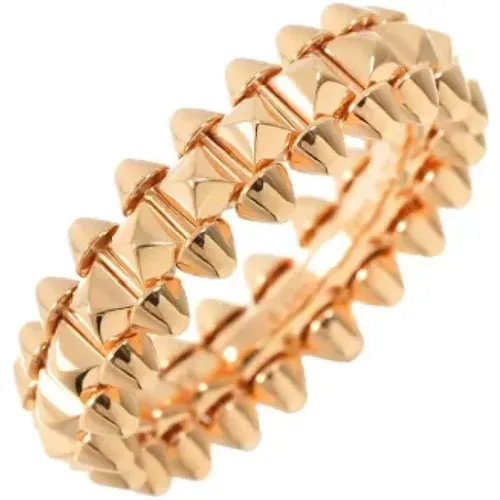 Pre-owned Rose Gold rings , female, Sizes: ONE SIZE - Cartier Vintage - Modalova