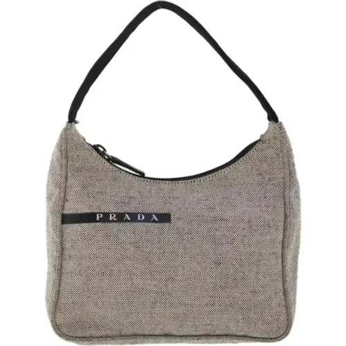 Pre-owned Canvas prada-bags , female, Sizes: ONE SIZE - Prada Vintage - Modalova