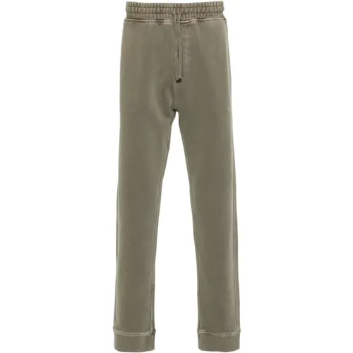 Canvas Trousers Ribbed Ankle , male, Sizes: L, M - Woolrich - Modalova