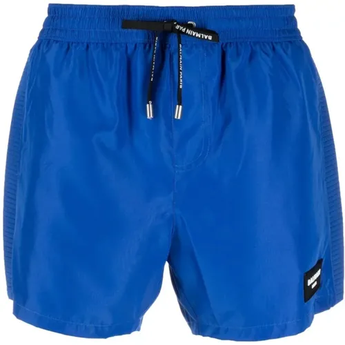 Blaue Casual Badebekleidung aus Polyester Boxer - Balmain - Modalova