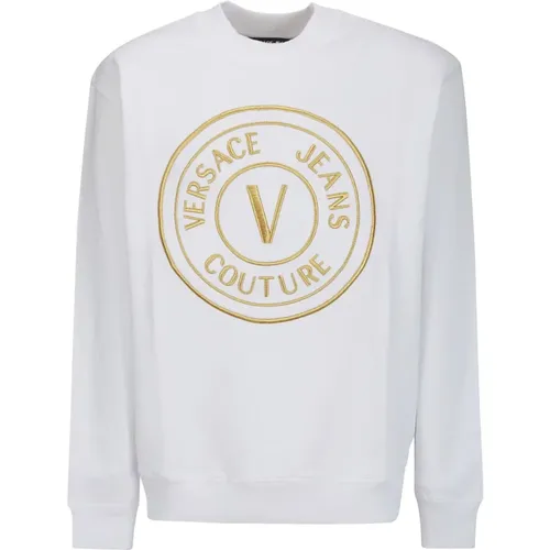 Sweatshirt , male, Sizes: L, S - Versace Jeans Couture - Modalova