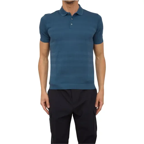 Klassisches Polo-Shirt für Männer , Herren, Größe: 3XL - Corneliani - Modalova