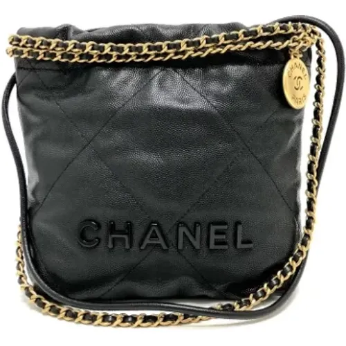 Pre-owned Leather chanel-bags , female, Sizes: ONE SIZE - Chanel Vintage - Modalova