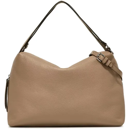 Sporty Alifa Handbag in Hammered Leather , female, Sizes: ONE SIZE - Gianni Chiarini - Modalova
