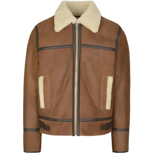 Sheepskin Jacket in , male, Sizes: S, M - Paul Smith - Modalova