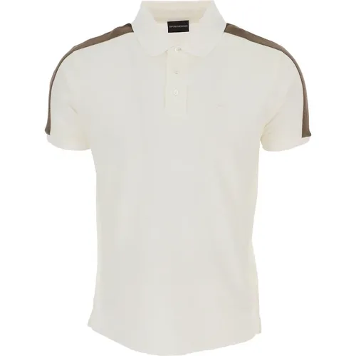 Weiße Leichte T-Shirts und Polos , Herren, Größe: XL - Emporio Armani - Modalova