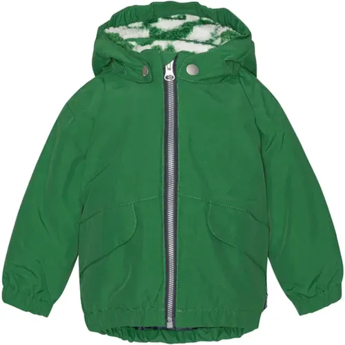 Grüne Woodland Jacke für Jungen und Mädchen - Molo - Modalova