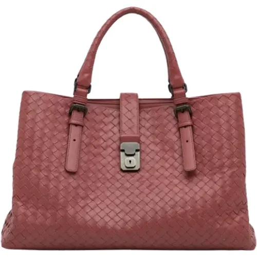 Pre-owned Leather handbags , female, Sizes: ONE SIZE - Bottega Veneta Vintage - Modalova