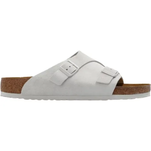 Schieberegler , Herren, Größe: 43 EU - Birkenstock - Modalova