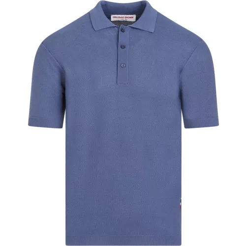 Cotton Polo Shirt Ss24 , male, Sizes: S, M - Orlebar Brown - Modalova