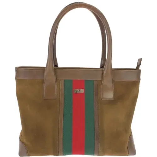 Pre-owned Leder Handtaschen , Damen, Größe: ONE Size - Gucci Vintage - Modalova