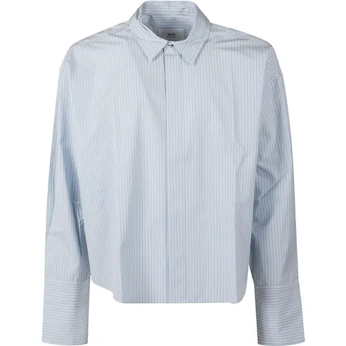Classic White Shirt , male, Sizes: S, M, XS - Ami Paris - Modalova