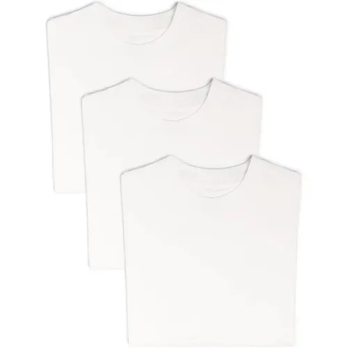 Logo 3-Pack Weißes T-Shirt , Damen, Größe: S - Jil Sander - Modalova
