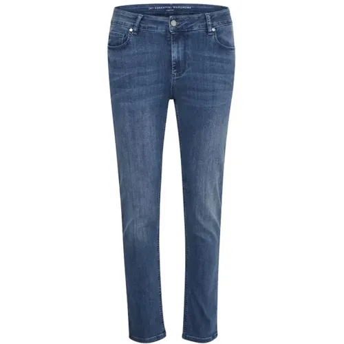 Classic Straight Leg High Waist Jeans , female, Sizes: W24 L32, W33 L32, W27 L32 - My Essential Wardrobe - Modalova