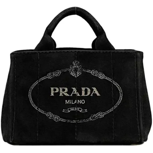 Pre-owned Canvas prada-bags , female, Sizes: ONE SIZE - Prada Vintage - Modalova