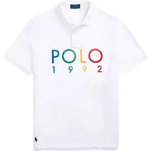 Baumwoll-Poloshirt mit Logo Regular Fit , Herren, Größe: XL - Ralph Lauren - Modalova