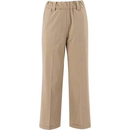 Womens Trousers Trousers Dark , female, Sizes: XS, 2XS - Le Tricot Perugia - Modalova