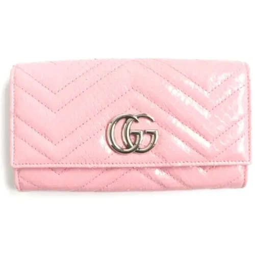 Pre-owned Leather wallets , female, Sizes: ONE SIZE - Gucci Vintage - Modalova