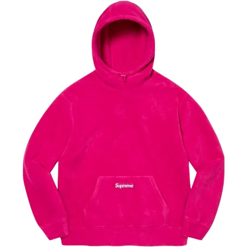 Limited Edition Hooded Sweatshirt Magenta , male, Sizes: S, L, XL - Supreme - Modalova