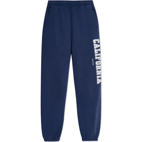 Sweatpants aus der Wall Street Kollektion , Damen, Größe: XL - Sporty & Rich - Modalova