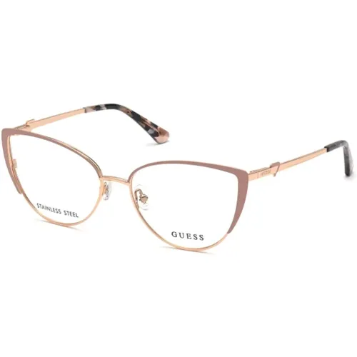 Glasses , female, Sizes: 56 MM - Guess - Modalova